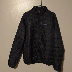 Patagonia Mens Large Nano Puff Quarter Zip Jacket